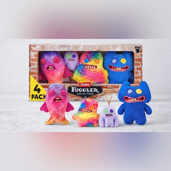 Fuggler Chaos Crew Multipack – Funny Ugly Monster Plush Toy Set by ZURU | Walmar - Picture 2 of 3